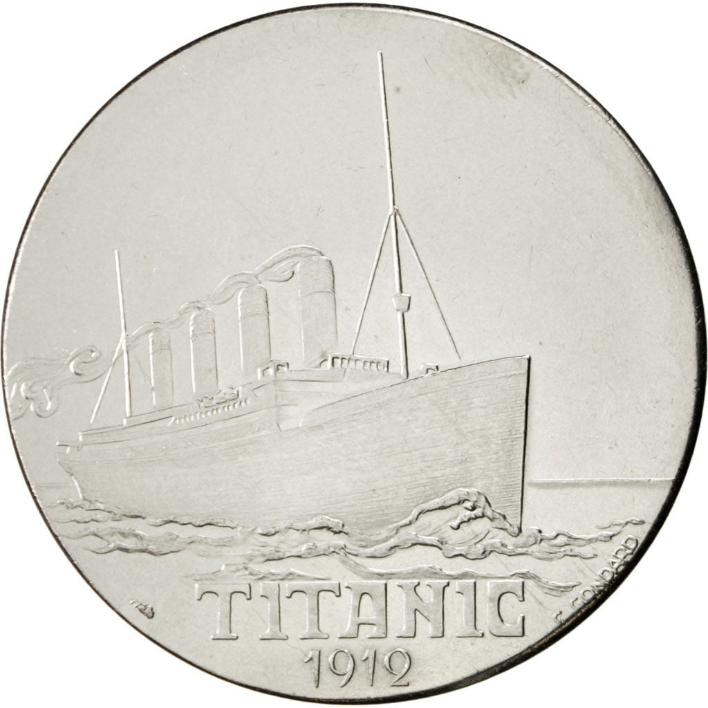 Les Grands Transatlantiques, Médaille, Titanic