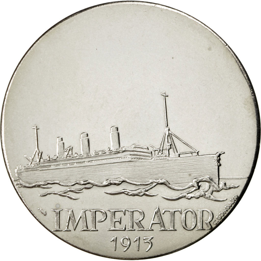 France, Medal, French Fifth Republic, Shipping, SUP+, Nickel