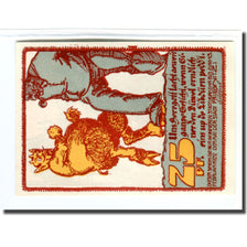 Banconote, Germania, Ribnitz, 25 Pfennig, personnage, 1922, 1922-02-15, SPL