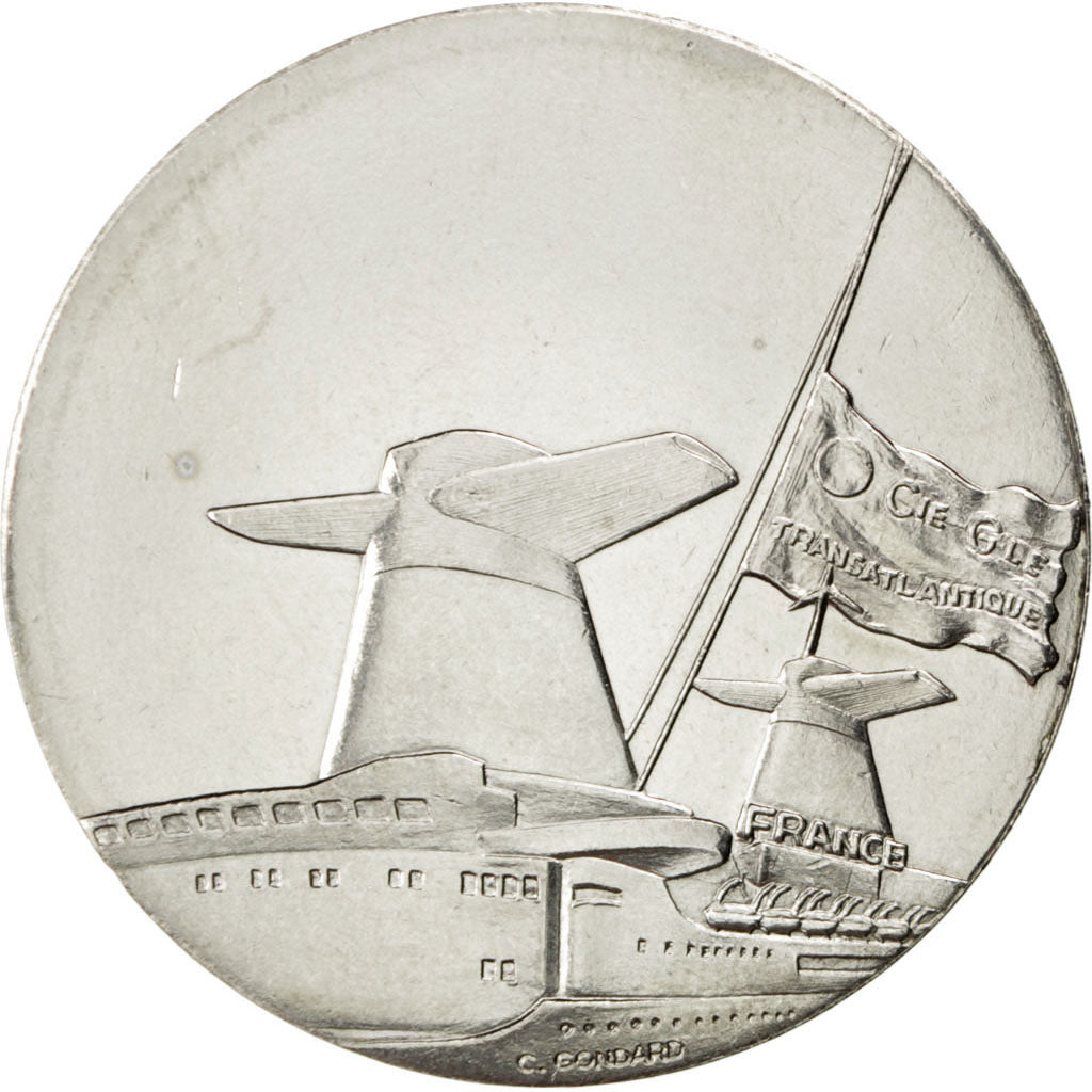 Francia, Medal, French Fifth Republic, Shipping, SPL, Nichel