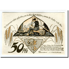 Banknote, Germany, Brüel, 50 Pfennig, personnage, 1922, UNC(63), Mehl:191.1