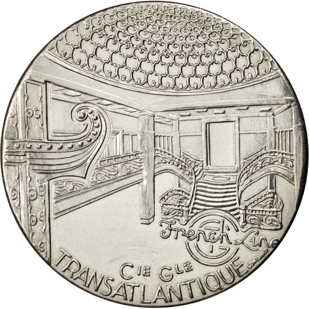 Francia, Medal, French Fifth Republic, Shipping, EBC+, Níquel