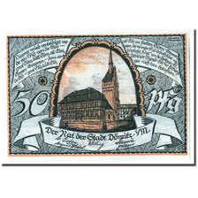 Banknote, Germany, Domitz Stadt, 50 Pfennig, personnage, 1922, UNC(63)