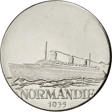 FRANCE, Shipping, French Fifth Republic, Medal, MS(60-62), Nickel, 41, 30.70