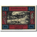 Banconote, Germania, Hessisch Oldendorf, 75 Pfennig, personnage, 1921