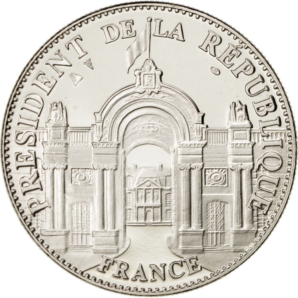 Francja, Medal, Piąta Republika Francuska, Historia, MS(65-70), Nikiel