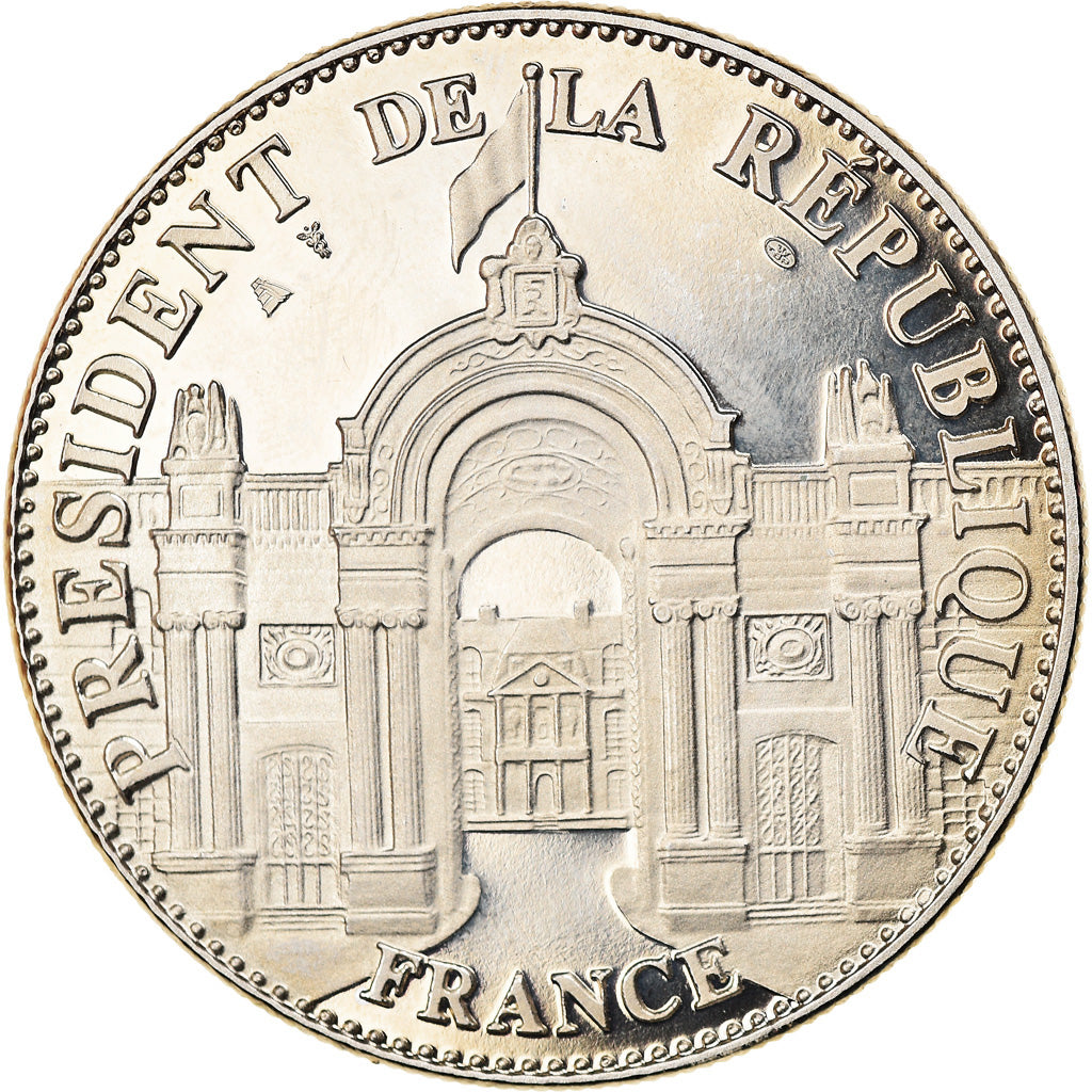 France, Medal, French Fifth Republic, History, MS(65-70), Nickel