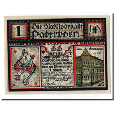 Geldschein, Deutschland, Paderborn, 1 Mark, personnage 2, 1921, 1921-11-10