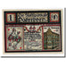 Geldschein, Deutschland, Paderborn, 1 Mark, personnage 2, 1921, 1921-11-10