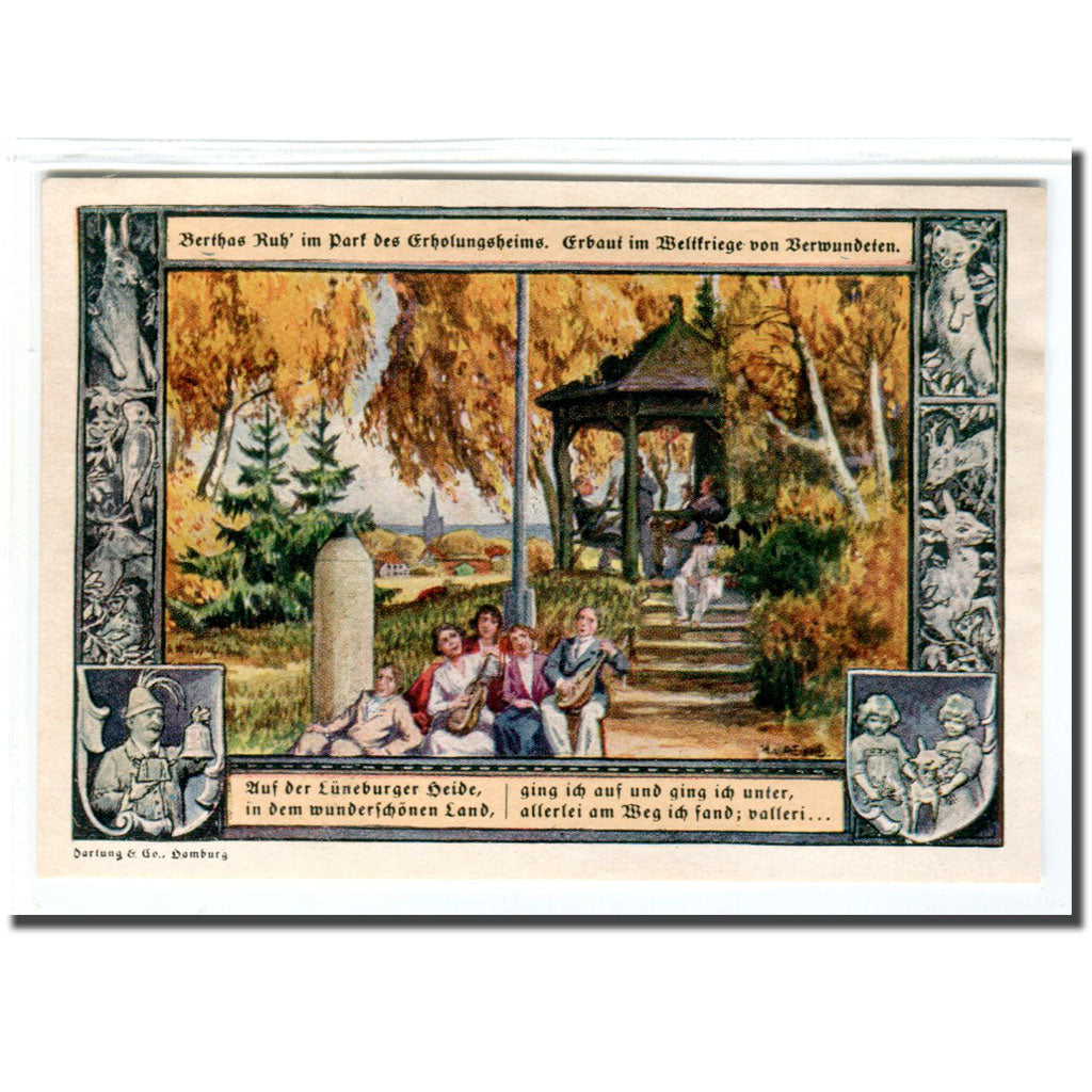 Banknote, Germany, Walsrode, 1 Mark, personnage 2, 1922, 1922-04-30, UNC(63)