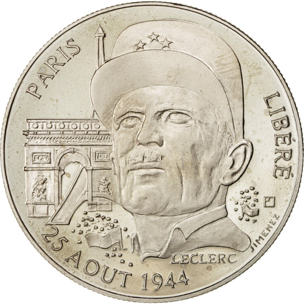 FRANCE, History, French Fifth Republic, Medal, MS(65-70), Jimenez, Nickel, 41,..