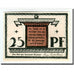 Banknote, Germany, Wismar, 25 Pfennig, Batiment, 1921, 1921-12-31, UNC(63)