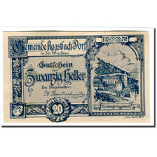 Billete, Austria, Aggsbach Dorf, 20 Heller, Texte, 1920, SC, Mehl:8