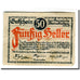 Banconote, Austria, Steinakirchen am Forst, 50 Heller, Blason, 1922, SPL-
