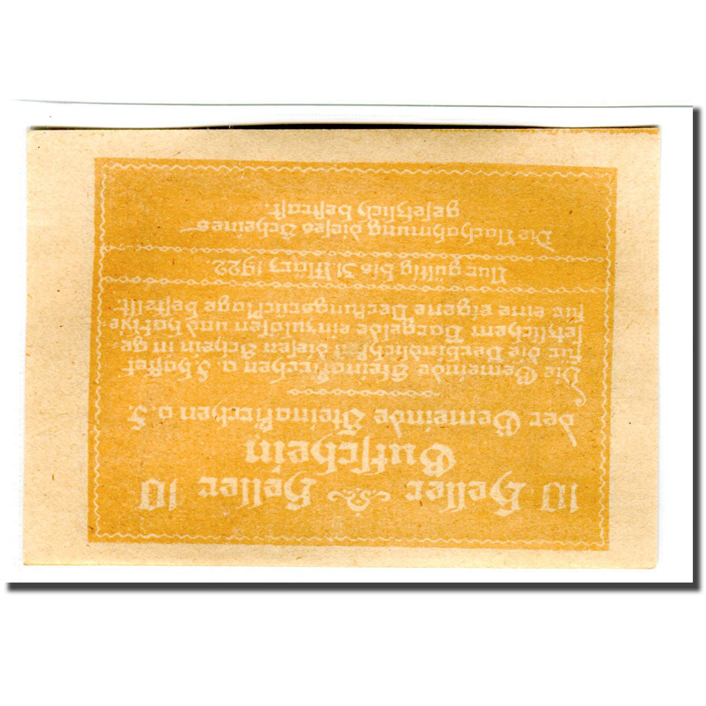 Banknote, Austria, Steinakirchen am Forst, 10 Heller, Texte, 1922, UNC(63)