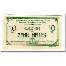 Banknote, Austria, Steinakirchen am Forst, 10 Heller, personnage, 1920, UNC(63)