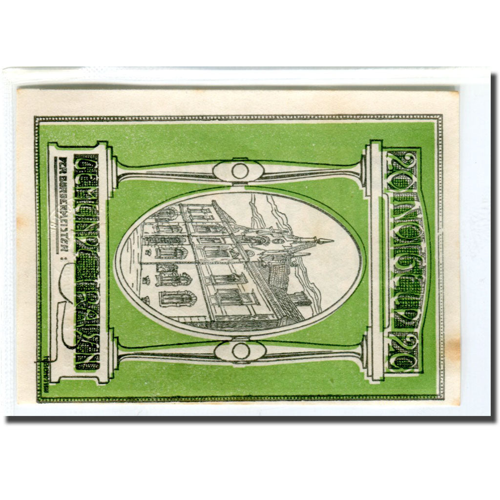 Banconote, Austria, Traisen, 50 Heller, batiment 1, SPL, Mehl:1076IIa