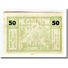 Banknote, Austria, Traisen, 50 Heller, dragon, UNC(63), Mehl:1076IIaF2