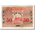 Banknote, Austria, Gaming, 50 Heller, Texte 2, 1920, 1920-12-31, UNC(63)