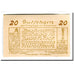Banknote, Austria, Neustadtl Nabegg Judenhof Windpassing Kl. Wolfstein N.Ö, 20