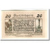 Banknote, Austria, Neustadtl Nabegg Judenhof Windpassing Kl. Wolfstein N.Ö, 20
