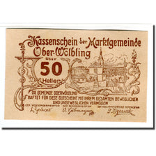 Banknote, Austria, Ober-Wölbling N.Ö. Marktgemeinde, 50 Heller, Texte 2, 1920