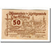 Banknote, Austria, Ober-Wölbling N.Ö. Marktgemeinde, 50 Heller, Texte 2, 1920