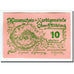 Banknote, Austria, Ober-Wölbling N.Ö. Marktgemeinde, 10 Heller, Texte 6, 1920