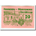 Banknote, Austria, Ober-Wölbling N.Ö. Marktgemeinde, 20 Heller, Texte 7, 1920