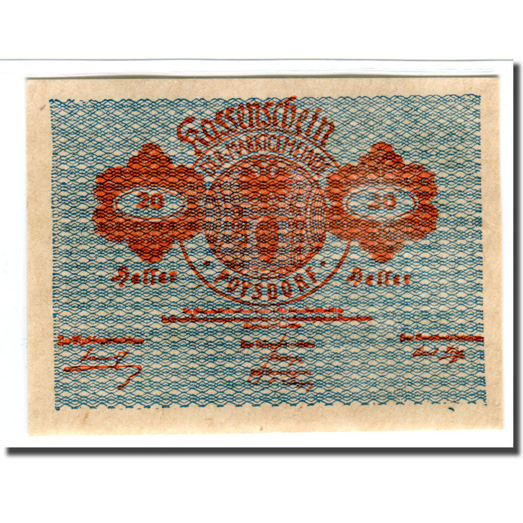 Banknote, Austria, Poysdorf, 20 Heller, Texte 2, 1920, 1920-05-01, UNC(63)