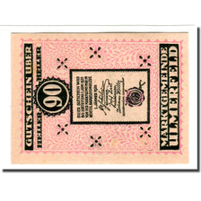 Banknote, Austria, Ulmerfeld, 90 Heller, église 3, 1920, 1920-01-01, UNC(63)