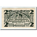 Banknote, Germany, Grube Ilse, 2 Pfennig, valeur faciale, 1917, UNC(63)