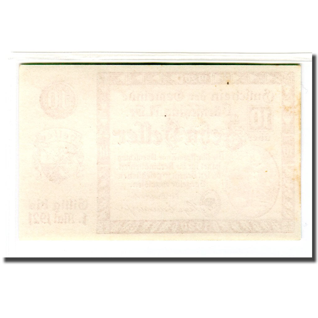 Biljet, Oostenrijk, Ottenschlag N.Ö. Gemeinde, 10 Heller, N.D, 1920, SPL
