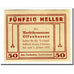 Banknote, Austria, Offenhausen O.Ö. Prv. Marktkommune, 50 Heller, personnage 2