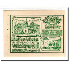 Banknote, Austria, Weissenbach bei Mödling N.Ö. Gemeinde, 50 Heller, tour 2