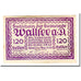 Banconote, Austria, Wallsee, 120 Heller, paysage, 1920, SPL, Mehl:1137II