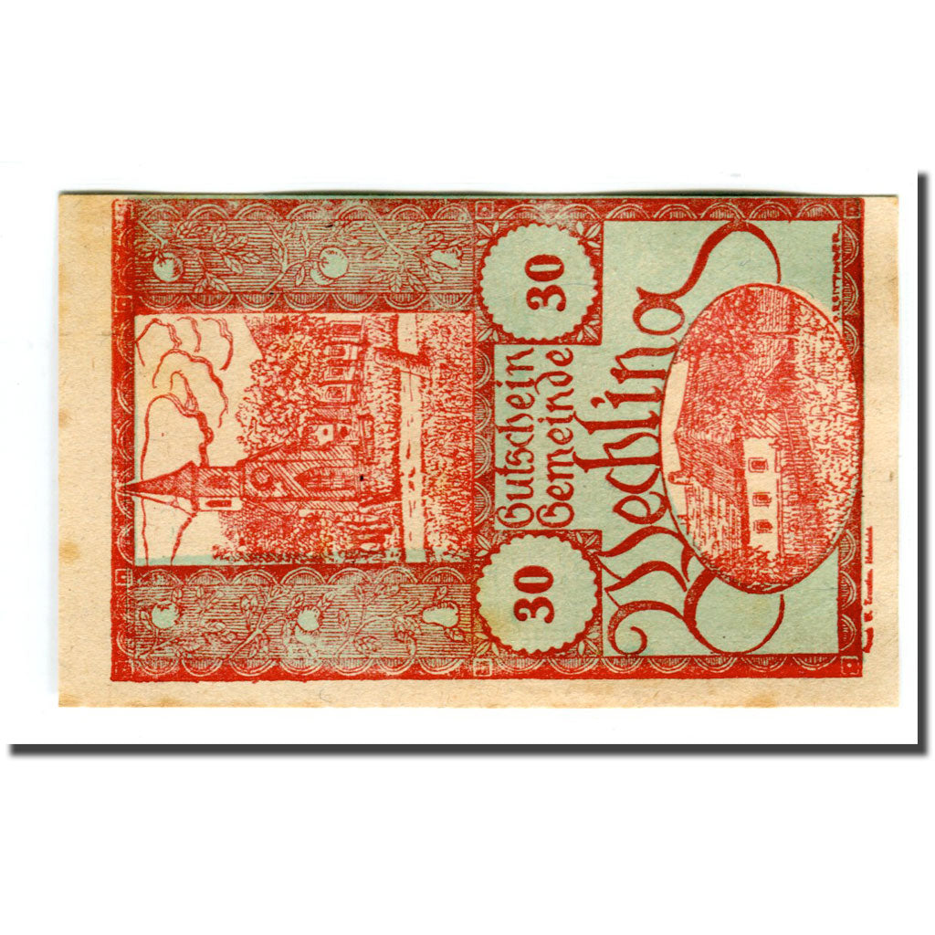 Billet, Autriche, Wechling, 30 Heller, texte 1, 1920, SPL, Mehl:1145a