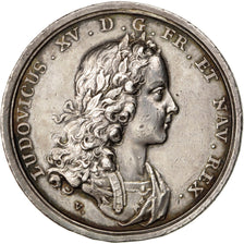 FRANCE, History, Louis XV, Medal, AU(50-53), Silver, 37, 19.90
