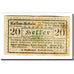 Banconote, Austria, Waidhofen an der Thaya, 20 Heller, texte 1, 1920