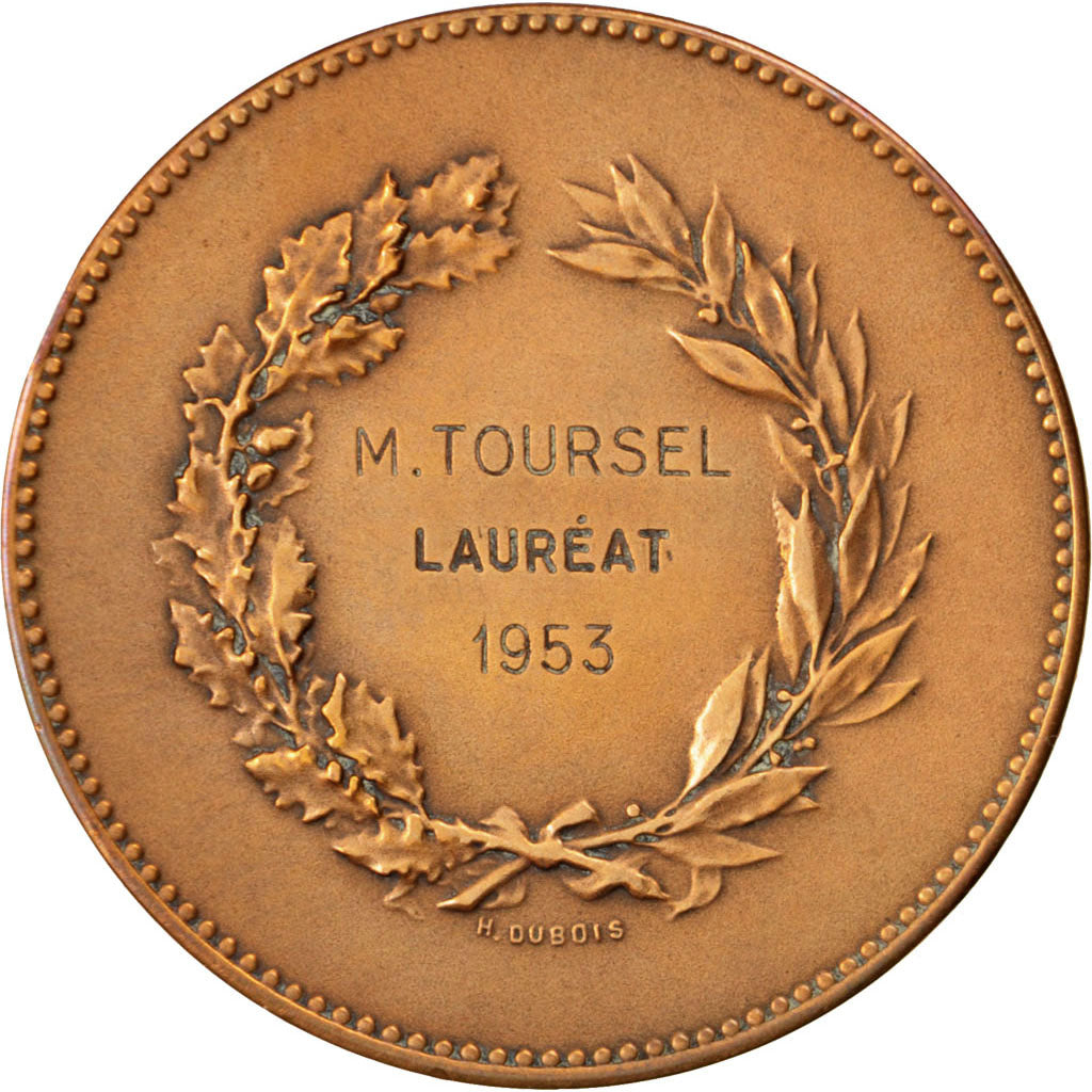 FRANCE, Business & industry, French Fourth Republic, Medal, AU(55-58),...