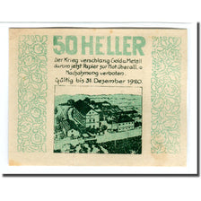Banknote, Austria, Wimpassing an der Pielach N.Ö. Gemeinde, 50 Heller, village