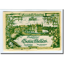 Billete, Austria, Rainberg N.Ö. Gemeinde, 10 Heller, Texte, 1920, SC, Mehl:815a