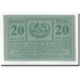 Billet, Autriche, Ottnang, 20 Heller, N.D, 1920, 1920-01-03, SPL, Mehl:718a