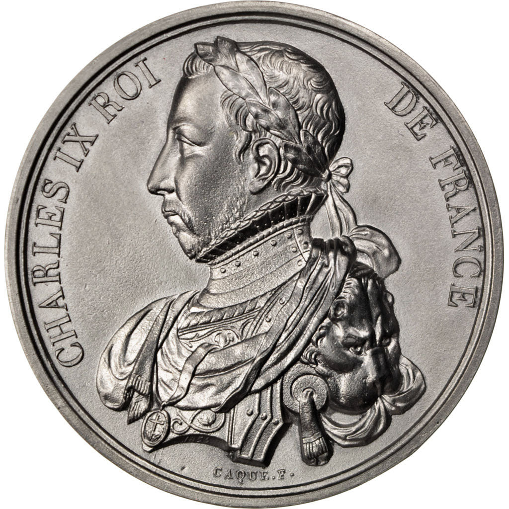 FRANCE, History, French Third Republic, Medal, MS(60-62), Caqué, Tin, 51, 63.40