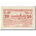 Billet, Autriche, Dross N.Ö. Gemeinde, 20 Heller, texte 1, 1920, SPL