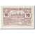 Billet, Autriche, Dross N.Ö. Gemeinde, 10 Heller, Texte 3, 1920, SPL