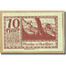 Banconote, Austria, Mondsee O.Ö. Marktgemeinde, 10 Heller, personnage 2, 1920