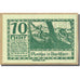 Billet, Autriche, Mondsee O.Ö. Marktgemeinde, 10 Heller, personnage 4, 1920