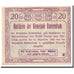 Banconote, Austria, Natternbach O.Ö. Gemeinde, 20 Heller, Batiment, 1920