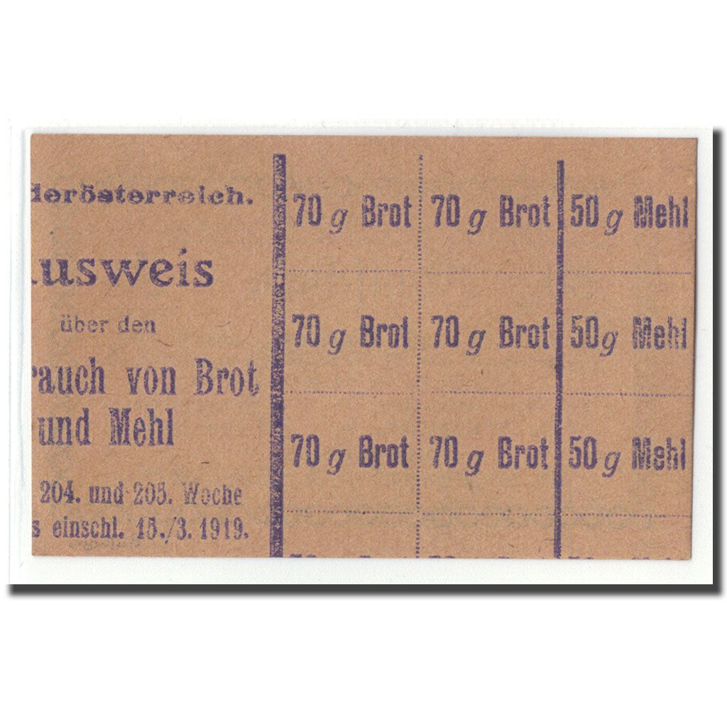 Billet, Autriche, Neustift-Innermanzing N.Ö. Gemeinde, 50 Heller, N.D, 1920